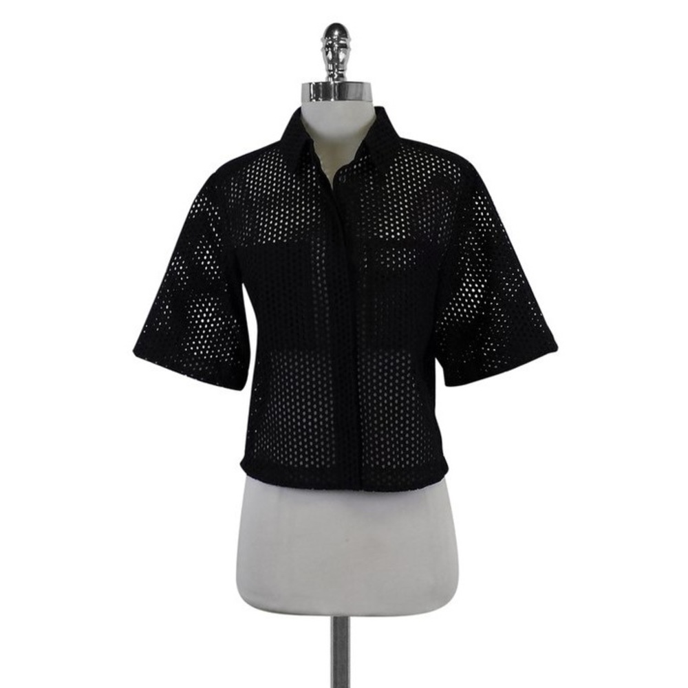 Splendid cotton eyelet shirt
